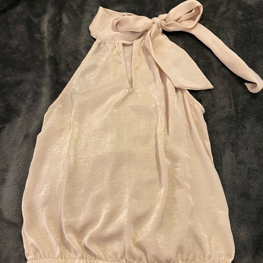 Blouse with bow